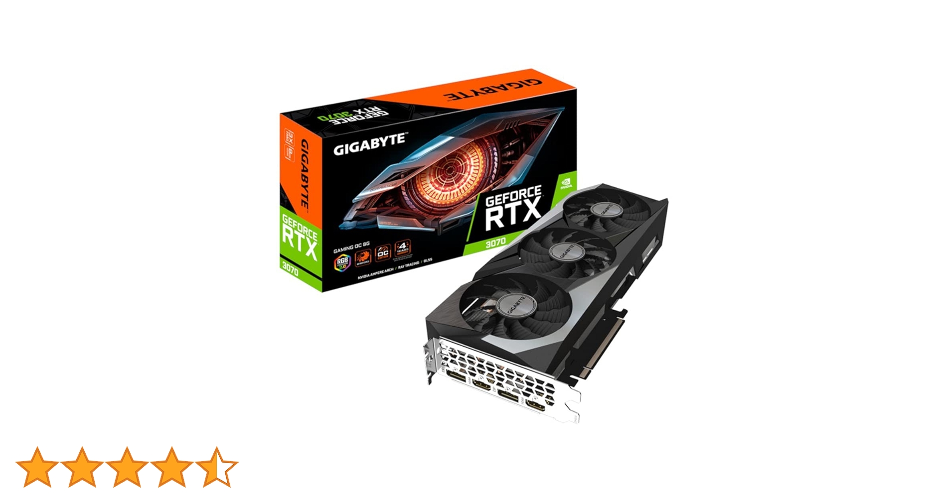 【のぞみ】GIGABYTE RTX3070 GV-N3070GAMING Gigabyte GeForce RTX 3070 Gaming OC 8GB GDDR6 (GV